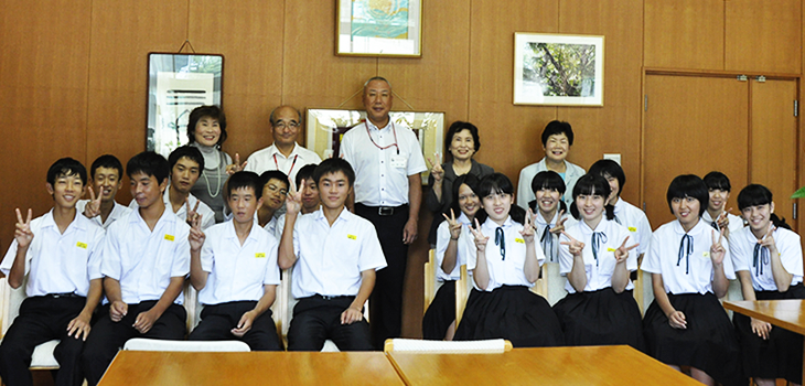 玉川中学校のみなさん